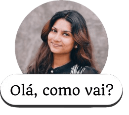 Tutor greeting in Portuguese